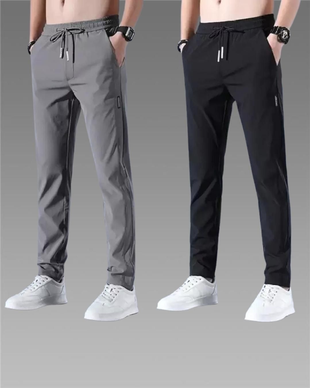 Men's Combo Lycra Track Pants with four pocket