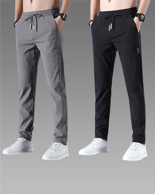 Men's Combo Lycra Track Pants  with four pocket